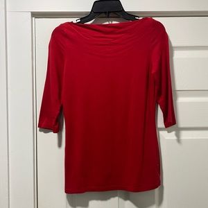 Willi Smith Boatneck fitted blouse